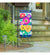 Gerbera Daisy Stripe Everlasting Impressions Textile Garden Flag By Evergreen