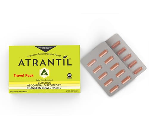 ATRANTíL (20 Count) – Bloating Relief and Everyday Digestive Health - Travel Pack - D & D Collectibles