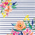 Floral Party Luncheon Napkins - D & D Collectibles