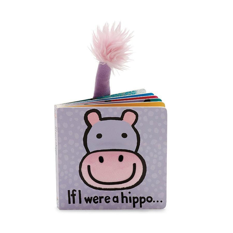JellyCat If I Were A Hippo Board Book
