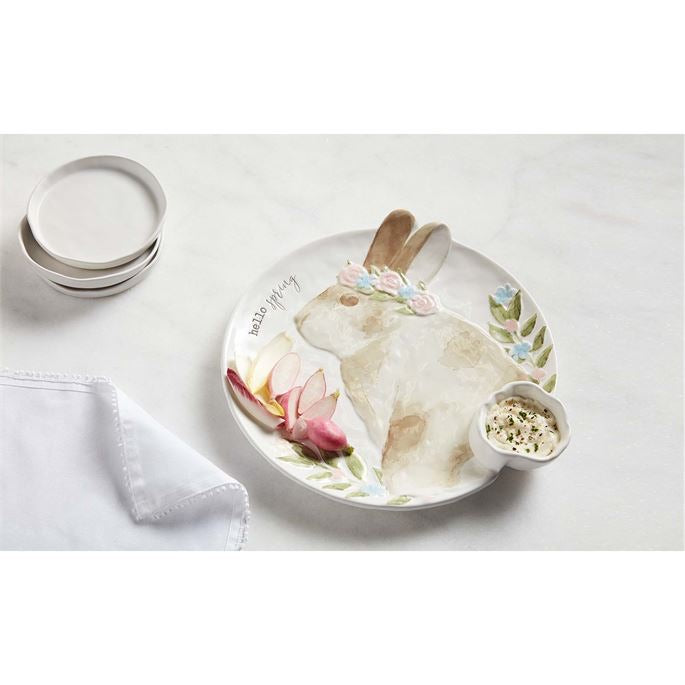 Easter Bunny Chip and Dip by Mud Pie