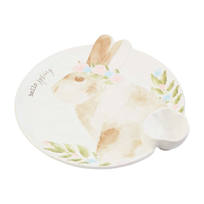 Easter Bunny Chip and Dip by Mud Pie