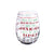 Keep The Wine Above The Line Stemless Wine Glass 17 oz Christmas Ornament
