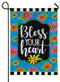 Floral Blessings Applique Garden Flag By Evergreen