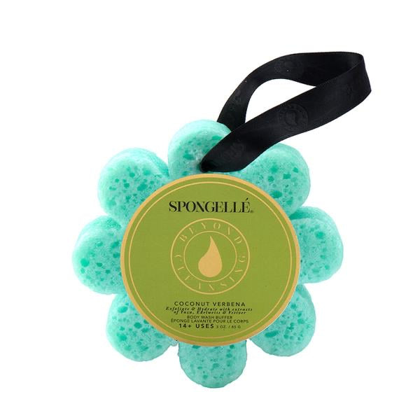 Spongelle Coconut Verbena Wild Flower Body Wash Infused Buffer - D & D Collectibles