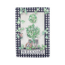 Potting Shed Topiary Garden Flag