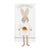Pink Bunny Dangle Leg Towel by Mudpie