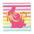 Cocktail Napkin Hoppy Easter Foil by Sophistiplate