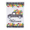 Floral Plaid Truck Garden Flag By Evergreen
