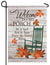 Fall Porch Rules Welcome Garden Flag Linen by Evergreen