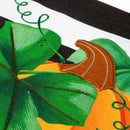 Pumpkin Stripe Garden Flag by Evergreen
