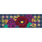 Fall Floral Check Kensington Switch Mat 9.25”x28.25”