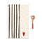 Red Heart Kitchen Towel with Heart Spoon
